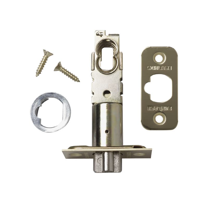 Schlage Bright Brass Steel Dead Latch 1 pk Mfr# 40-251-605