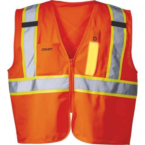 Safety Vest - LED - Reflective - Traffic Control Vest - Mobile Skip Bins