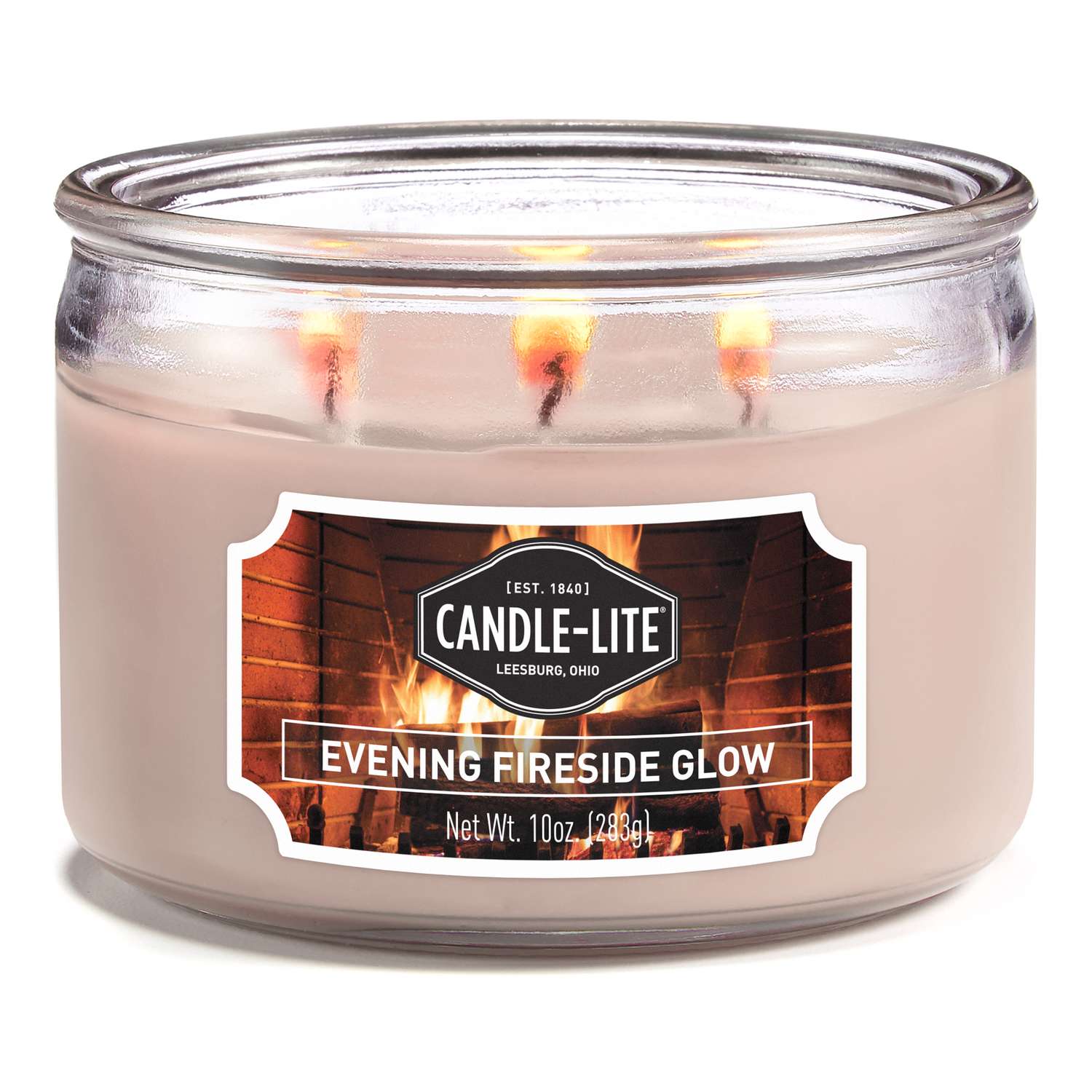 Candle Lite Pink Fireside Glow Scent Candle 10 oz Ace Hardware