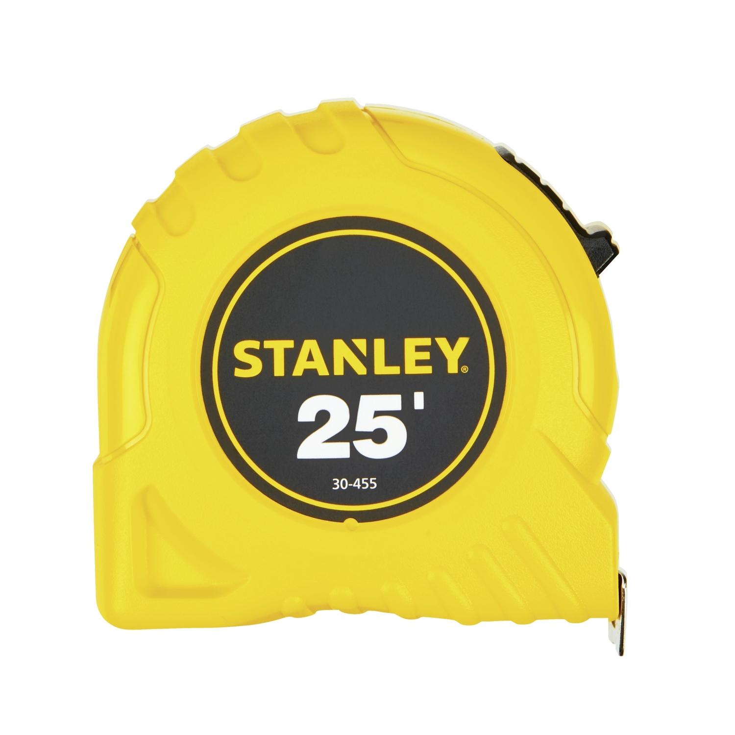 Photos - Tape Measure and Surveyor Tape Stanley 25 ft. L X 1 in. W Compact Tape Measure 1 pk 30-455 