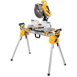 DeWalt Aluminum 32 in. H X 100 in. W Compact Miter Saw Stand 500 lb Yellow 1 pc