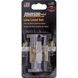 Johnson Structo-Cast 3 in. Plastic Line Level Set 1 vial