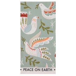 Karma Multicolored Cotton Dove Tea Towel 1 pk