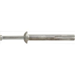 Hillman 1/4 in. D X 2 in. L Zinc Round Head Hammer Drive Anchor 2 pk