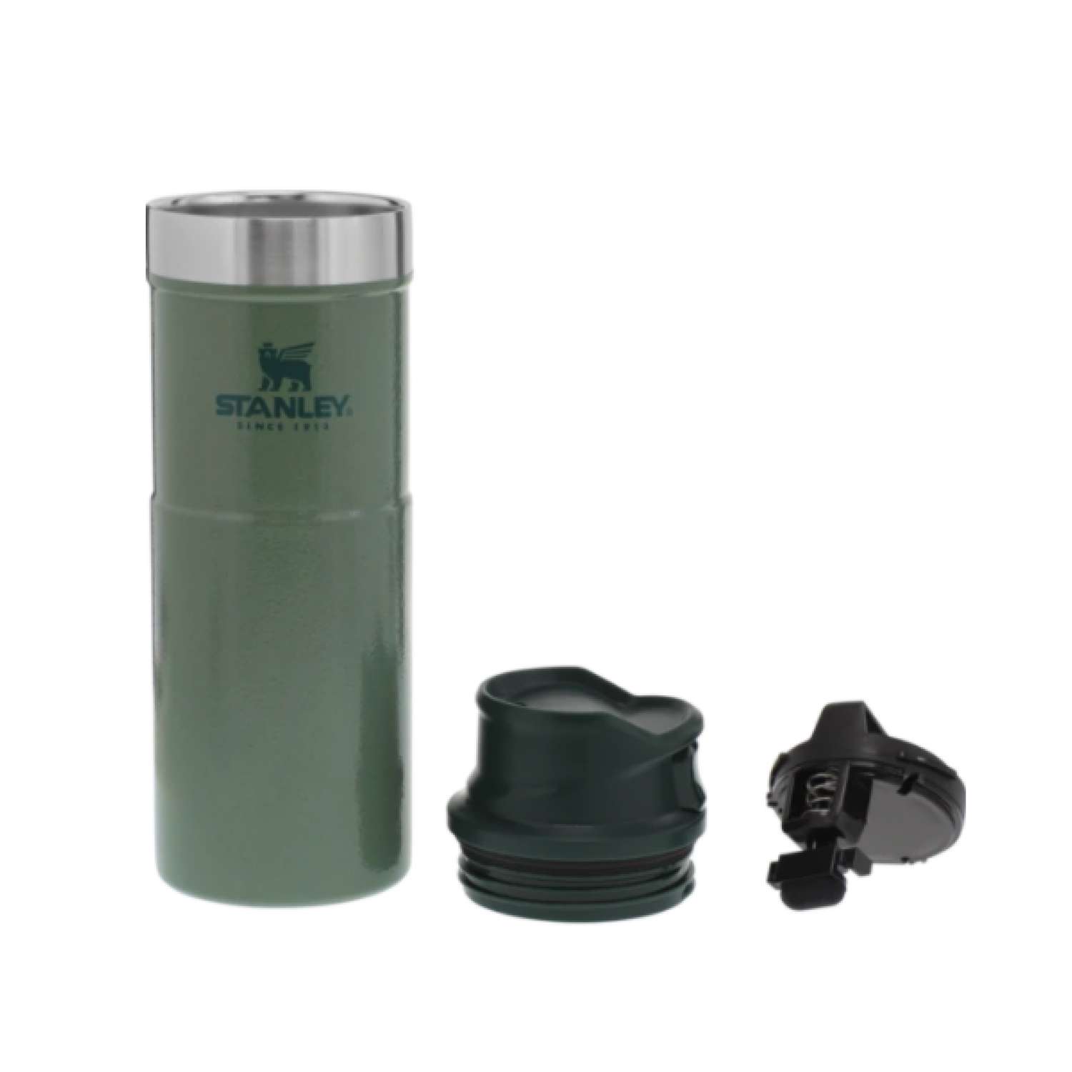 (2) STANLEY 16oz Vacuum Insulated Pint w/ Removable Bottle Opener - Blue &  Green