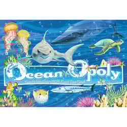 Late for the Sky Ocean Opoly Board Game Multicolored