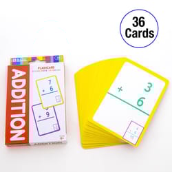 Bazic Products Addition Flash Cards White 36 pc