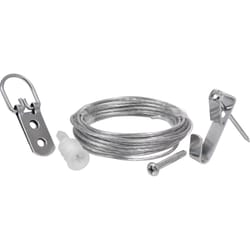 HILLMAN AnchorWire Silver Extra Heavy Mirror Holder Kit 100 lb 17 pk