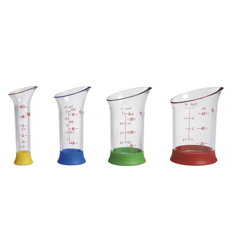 Photos - Other Accessories Oxo Good Grips Plastic Assorted Measuring Beakers 1263680 