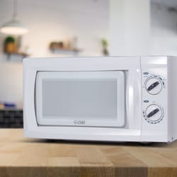 Commercial Chef 0.6 cu ft White Microwave 600 W