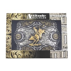 Montana Silversmiths Gold/Silver Belt Buckle