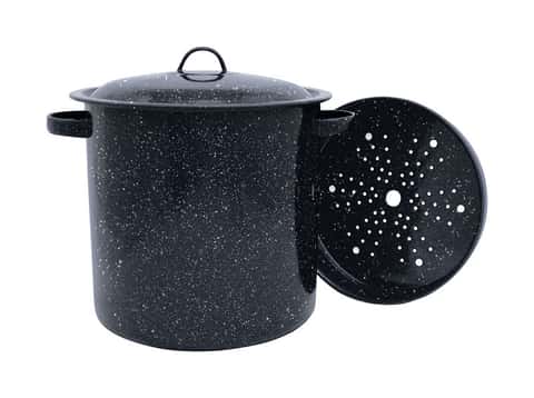 Black Polypropylene Mini Cooking Pot with Lid 3 oz & 2.8 inch - Set of 30 (1 CASE)