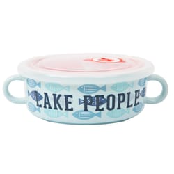 Pavilion We People 13.5 oz Blue Food Container and Lid 1 pk