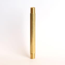 ATC 1/4 in. MPT 1/4 in. D MPT Yellow Brass Nipple 5 in. L