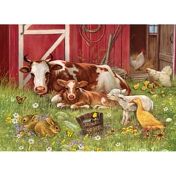 Cobble Hill Barnyard Babies Jigsaw Puzzle 350 pc