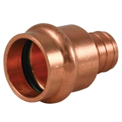 NIBCO 1/2 in. PEX each X 1/2 in. D Press each Copper Adapter