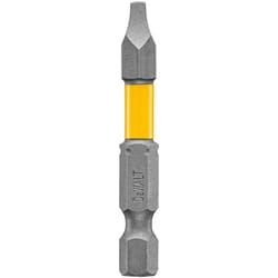 DeWalt Max Fit Square #1 X 2 in. L Power Bit S2 Tool Steel 2 pc