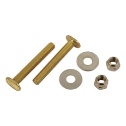 Ace Toilet Bolt Set Brass