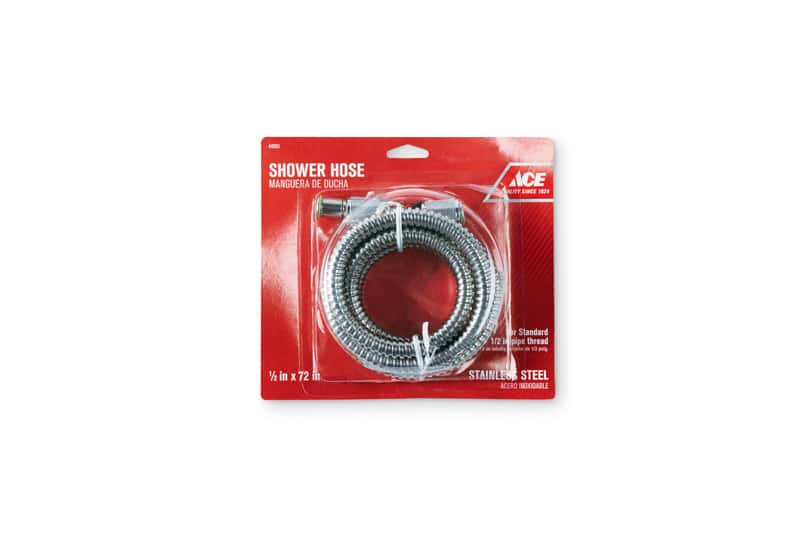 Ace Chrome Stainless Steel Shower Hose Ace Hardware