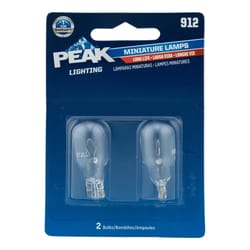 Peak Incandescent Indicator Miniature Automotive Bulb 912