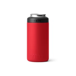 YETI Rambler Colster Tall 16 oz Rescue Red BPA Free Can Insulator