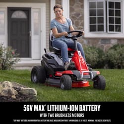 Craftsman CMCRM233301 30 in. Electric 56 V Battery Riding Mower Kit (Battery &amp; Charger)