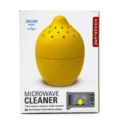 Kikkerland Yellow ABS Plastic Microwave Cleaner