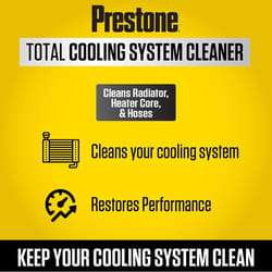 Prestone Cooling System Rust Remover and Flush For Multi-Purpose 32 oz