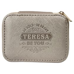 History & Heraldry Be Bold Be Brave Teresa Be You Travel Jewellery Box 1 pk