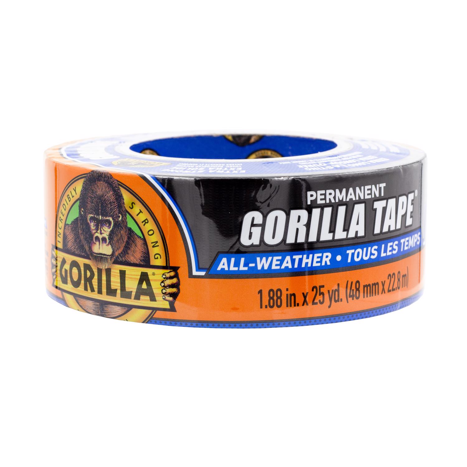 Photos - Thermostat Gorilla 1.88 in. W X 25 yd L Black Duct Tape 6009002 