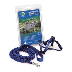 PetSafe Come with me kitty Royal Blue Harness & Leash Nylon Cat Leash and Harness Medium