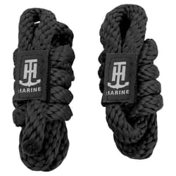 T-H Marine Boating Essentials Black Polypropylene Dock Lines