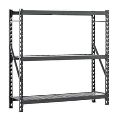 Edsal Muscle Rack 72 in. H X 77 in. W X 24 in. D Steel Shelving Unit