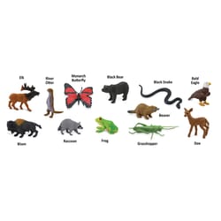Safari Ltd. Toobs In the Woods Toy Multicolor 12 pc