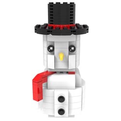 NovaBrix Snowman Block Set Multicolored 157 pc