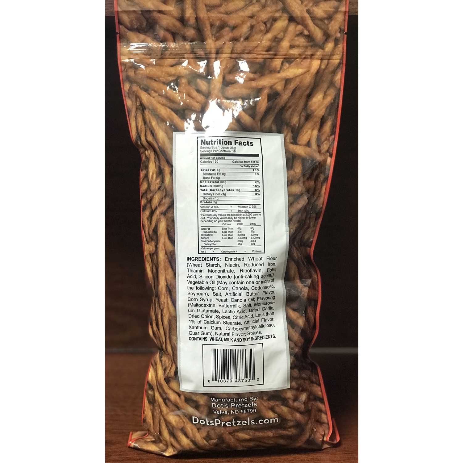 Dot's Pretzels Homestyle Pretzels 1 lb. Bagged Ace Hardware