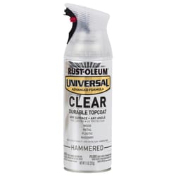 Rust-Oleum Universal Hammered Hammered Clear Paint + Primer Spray Paint 11 oz