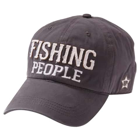 Pavilion Man Out Out Fishing Baseball Cap Red One Size Fits Most - Ace  Hardware