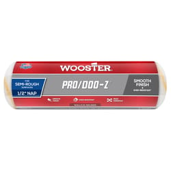 Wooster Pro/Doo-Z Woven Fabric 9 in. W X 1/2 in. Paint Roller Cover 1 pk