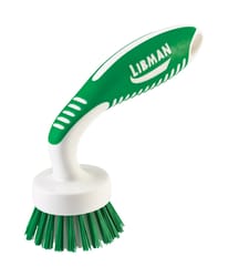 Libman 2.5 in. W Hard Bristle 7 in. Plastic/Rubber Handle Scrub Brush - Ace  Hardware