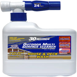 30 SECONDS No Scent Concentrated Multi-Surface Cleaner Liquid 64 oz