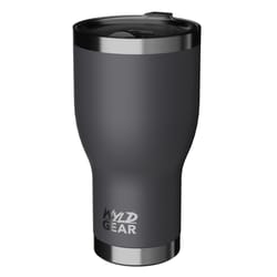 Wyld Gear 30 oz Double Wall Vacuum Insulated Gray BPA Free Vacuum Insulated Tumbler