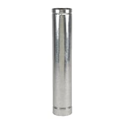 Selkirk 3 in. D X 60 in. L Aluminum Stove Pipe