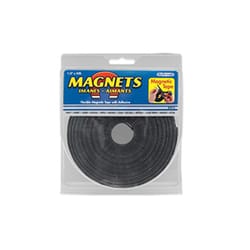 Magnet Source 300 in. L X .5 in. W Black Strip Magnetic Tape 1 pc