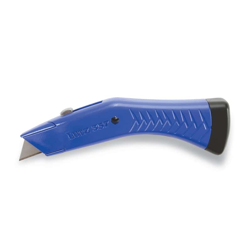 Lutz Quick Change 357 6 in. Retractable Utility Knife Blue Ace Hardware