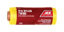 Ace 18 in. D X 525 ft. L Gold Twisted Nylon Twine