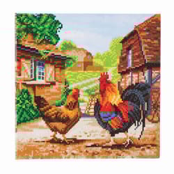 Crystal Art Farm Framed Kit Multicolored