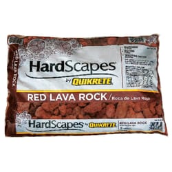 Quikrete HardScapes Red Lava Rock Decorative Stone 0.5 cu ft