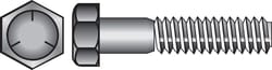 HILLMAN 3/8 in. D X 5 in. L Heat Treated Zinc Steel Hex Head Cap Screw 50 pk