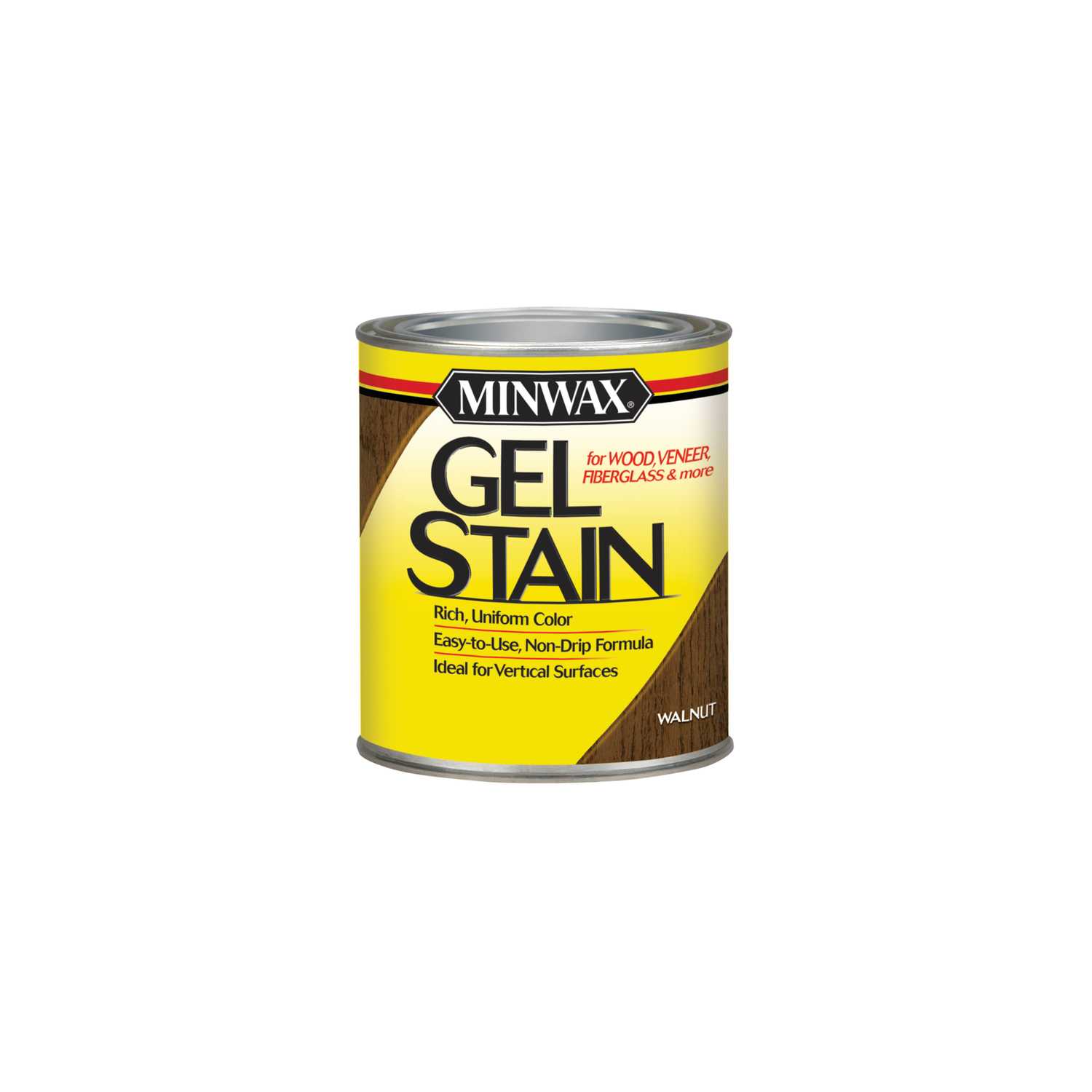 Minwax Transparent Low Luster Walnut Oil Based Oil Gel Stain 0 5